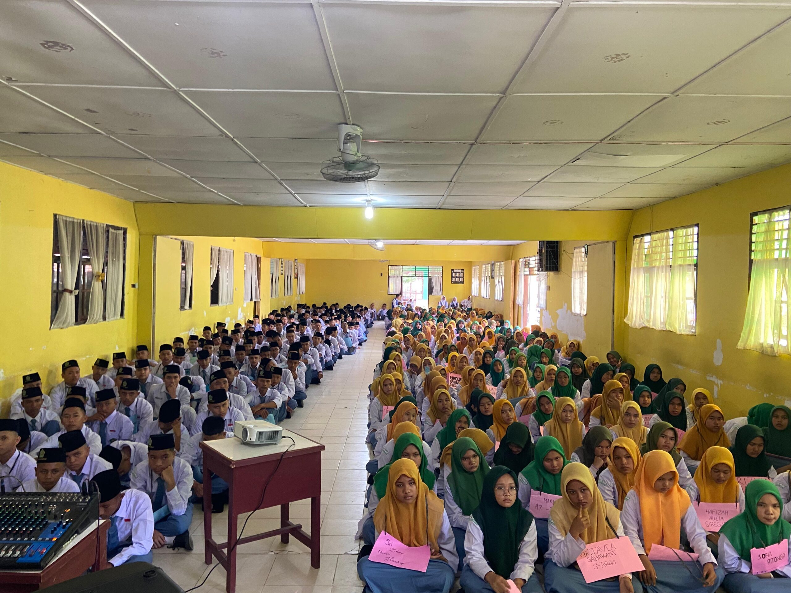 MATSAMA MAN 1 Padangsidimpuan Hari Pertama Berjalan Sukses
