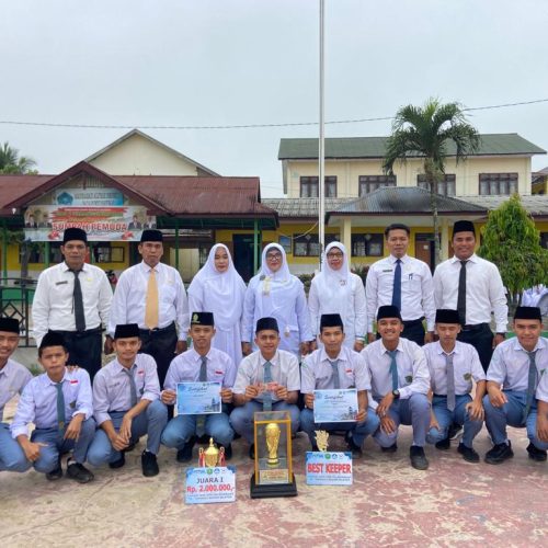 Prestasi Gemilang, Futsal MAN 1 Padangsidimpuan  Juara I Turnamen Futsal ISORI Cup Se-Tabagsel