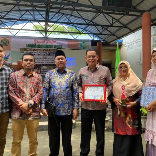 MAN 1 Padangsidimpuan Raih Juara Harapan I Madrasah Sehat Tingkat Provinsi Sumatera Utara Tahun 2023