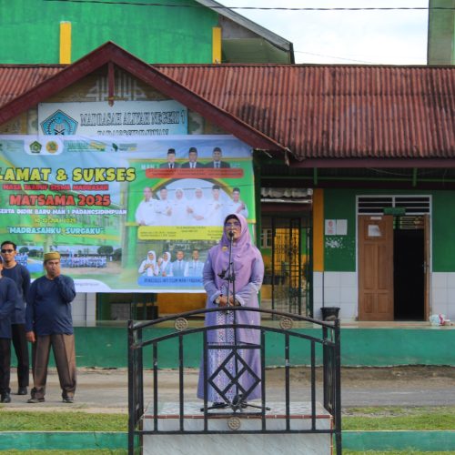 Kepala Madrasah Buka Kegiatan MATSAMA MAN 1 Padangsidimpuan TP 2025/2026