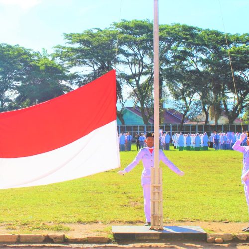 Paskibra MAN 1 Padangsidimpuan Sukses Sebagai Pengibar Bendera Upacara HARKITNAS